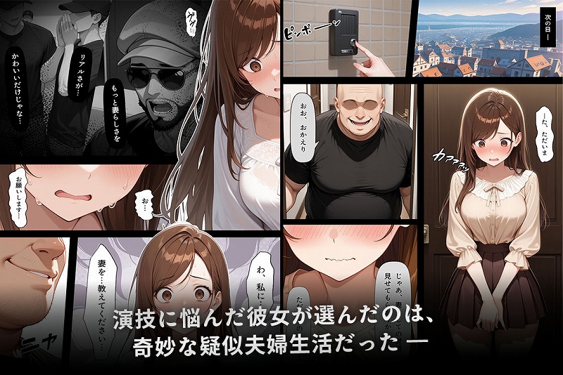疑似夫婦生活で演技指導 -これは演技、演技のはず――だよね？エロ漫画hitomiとhentai (5)